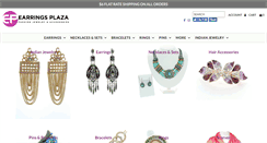 Desktop Screenshot of earringsplaza.com